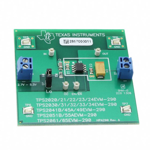 TPS2020EVM-290 (Оценочные и демонстрационные платы и комплекты TI)