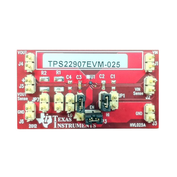 TPS22907EVM-025 (Оценочные и демонстрационные платы и комплекты TI)
