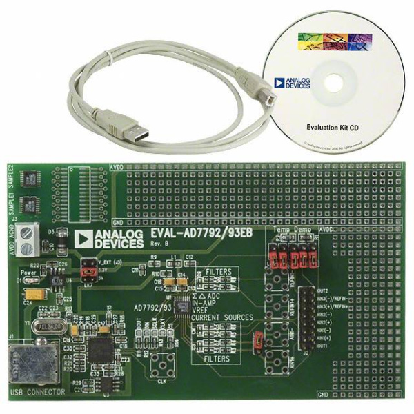 EVAL-AD7793EBZ (Аналого-цифровые преобразователи (АЦП) ADI)