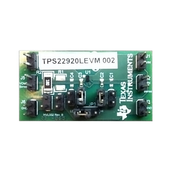 TPS22920LEVM (Оценочные и демонстрационные платы и комплекты TI)