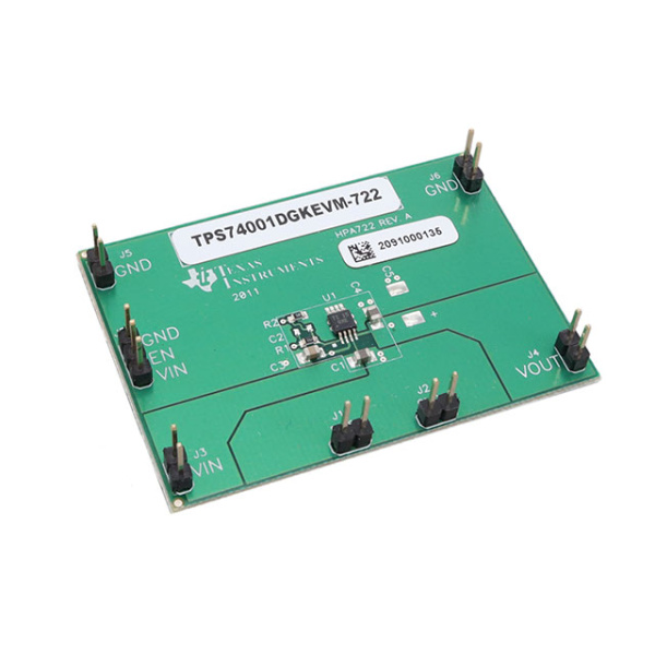 TPS74001DGKEVM-722 (Линейные стабилизаторы напряжения TI)