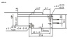 Микропереключатель с удлиненным рычагом RUICHI KW7-23, 15.9х10.3х27.8 мм, ON-(ON), SPDT 3P, 250 В, 5 А, 30 мОм, -25...+85 °C