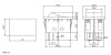 Клавишный переключатель RUICHI IRS-201-3C, ON-OFF