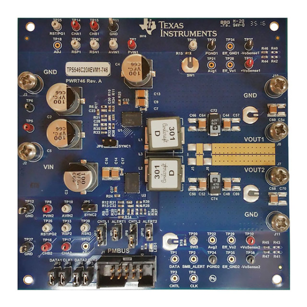 TPS546C20AEVM1-746 (Импульсные источники питания TI)