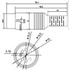 Разъём DIN RUICHI 7-0251 5p, 1А