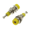 Гнездо RUICHI Z008 2 мм panel jack желтый, на панель под пайку