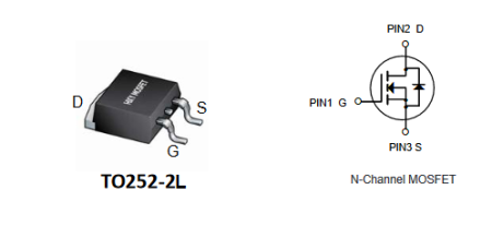 IRLR3410TRPBF HXY полевой транзистор (MOSFET), N-канал, 100 В, 15 А, 112 мОм, 26.2 нКл, TO-252 (DPAK)