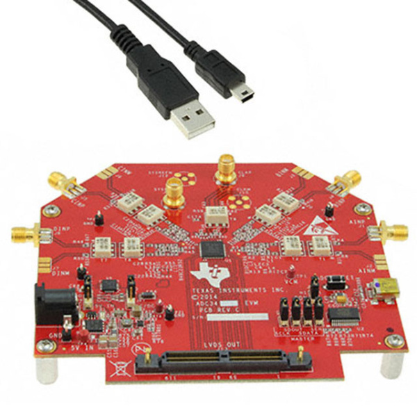 ADC3443EVM (Аналого-цифровые преобразователи (АЦП) TI)
