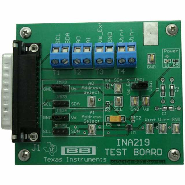 INA219EVM (Оценочные и демонстрационные платы и комплекты TI)