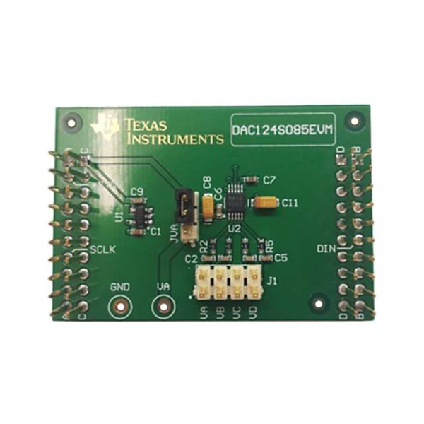 DAC124S085EVM (Цифро-аналоговые преобразователи (ЦАП) TI)