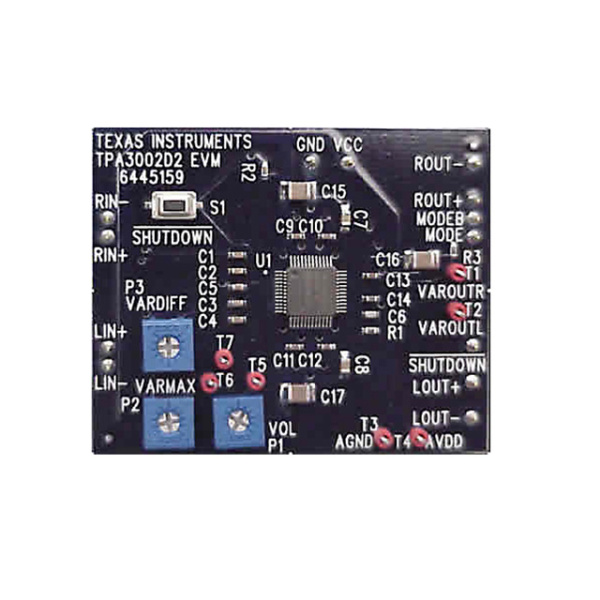 TPA3002D2EVM (Аудиоусилители TI)
