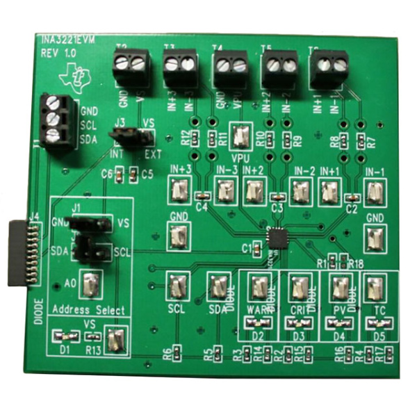 INA3221EVM (Оценочные и демонстрационные платы и комплекты TI)