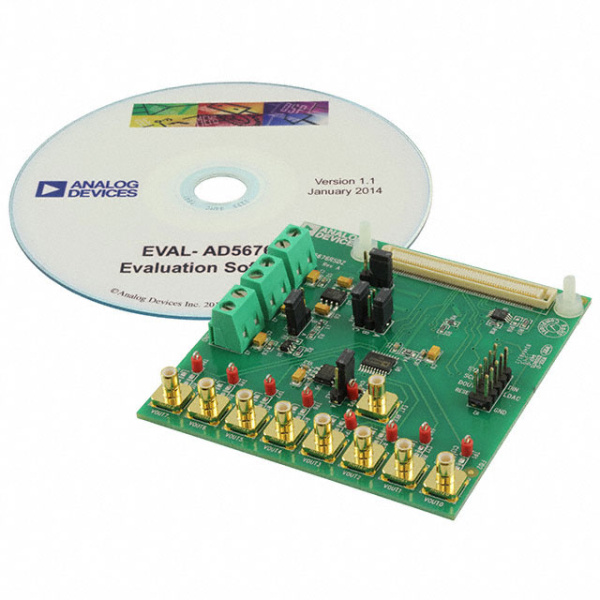 EVAL-AD5676RSDZ (Цифро-аналоговые преобразователи (ЦАП) ADI)