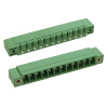 Разъемный клеммный блок на плату ZCH381VM-12P ( 15EDGVM-3.81-06P / 15EGTVM-3.81-06P ), вилка (M), 12 контактов, шаг 3.81 мм