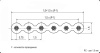 Кабель ленточный RUICHI, 10-проводный, шаг 1.5 мм, сечение 24 AWG, жила CU, изоляция PVC, цвет мультиколор