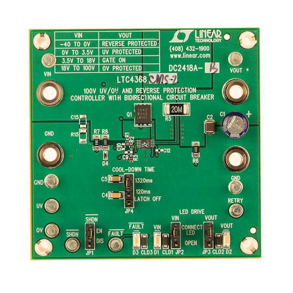 DC2418A-B (Оценочные и демонстрационные платы и комплекты ADI)