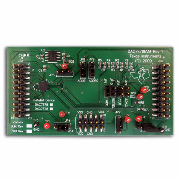 DAC7678EVM (Цифро-аналоговые преобразователи (ЦАП) TI)