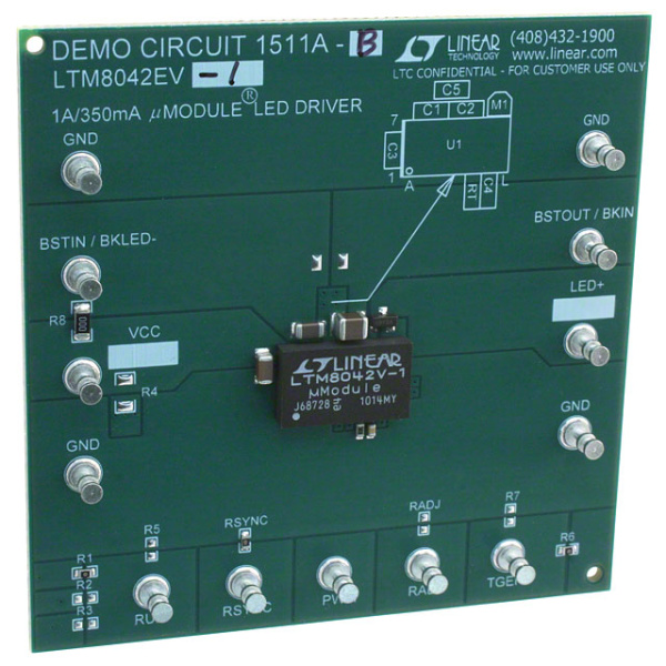 DC1511A-B (Драйверы светодиодов ADI)