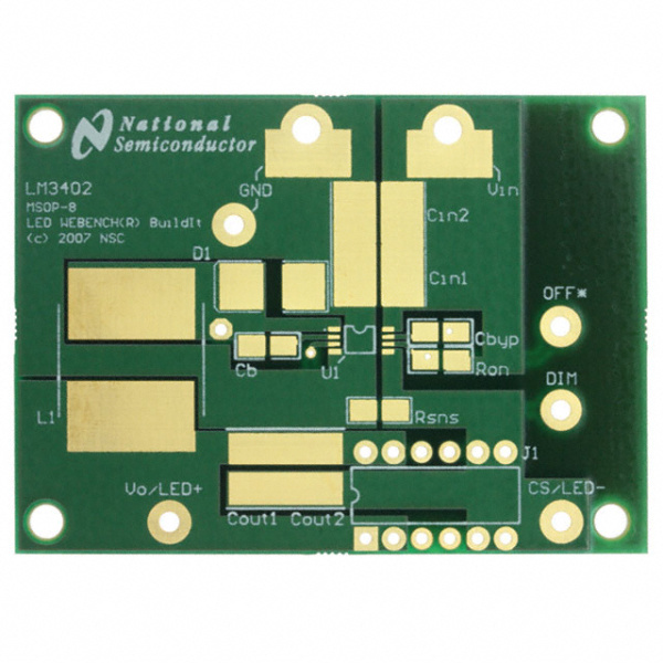 LM3402HVMM/NOPB (Драйверы светодиодов TI)