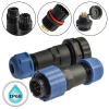 Разъём герметичный SZC16 9P-F-M, 9 контактов