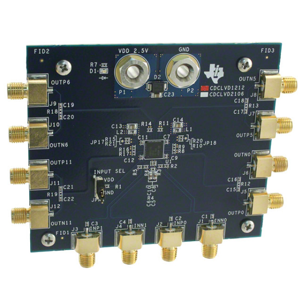 CDCLVD1212EVM (Оценочные и демонстрационные платы и комплекты TI)