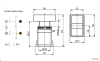 Кнопочный переключатель RUICHI 3SA12-30E-11FSWD