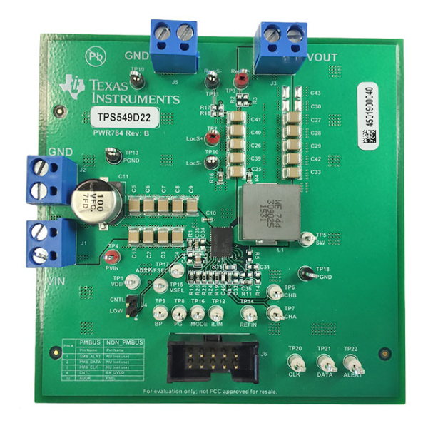 TPS549D22EVM-784 (Импульсные источники питания TI)