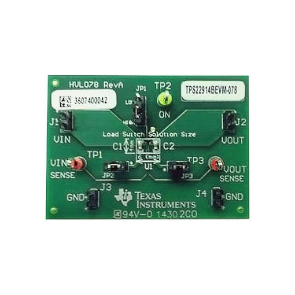 TPS22914BEVM-078 (Оценочные и демонстрационные платы и комплекты TI)