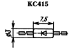 Стабилитрон КС415А