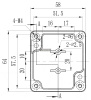 Корпус для РЭА ZTM-ELECTRO Z302, 63x58x36 мм, пластиковый