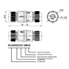 Разъём герметичный RUICHI RJ45M25Z2-6BG2