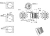 Разъём герметичный RUICHI M25HDMIZ0-2.0, 18 Гб/с