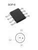 IRF7828 JSMSEMI полевой транзистор (MOSFET), N-канал, 30 В, 15 А, 11 мОм, 20.8 нКл, SOP-8