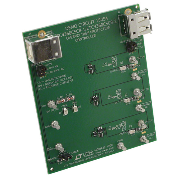 DC1505A (Оценочные и демонстрационные платы и комплекты ADI)