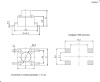 Тактовая кнопка RUICHI KAN0641-0431B, 6x6x4.3 мм, OFF-(ON), 50 мА, 12 В, 50 мОм