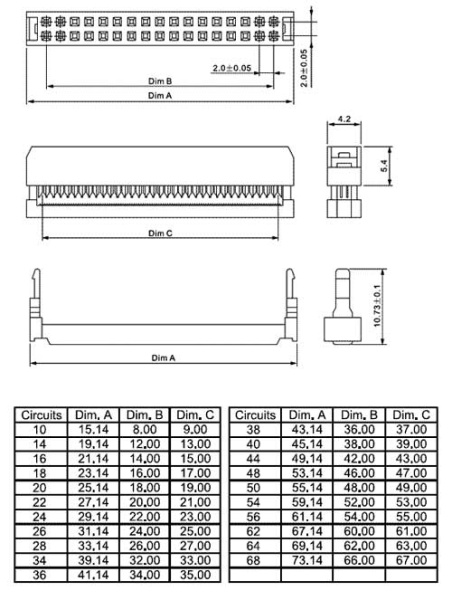 L-KLS1-204B-10-B (Разъёмы на провод KLS)