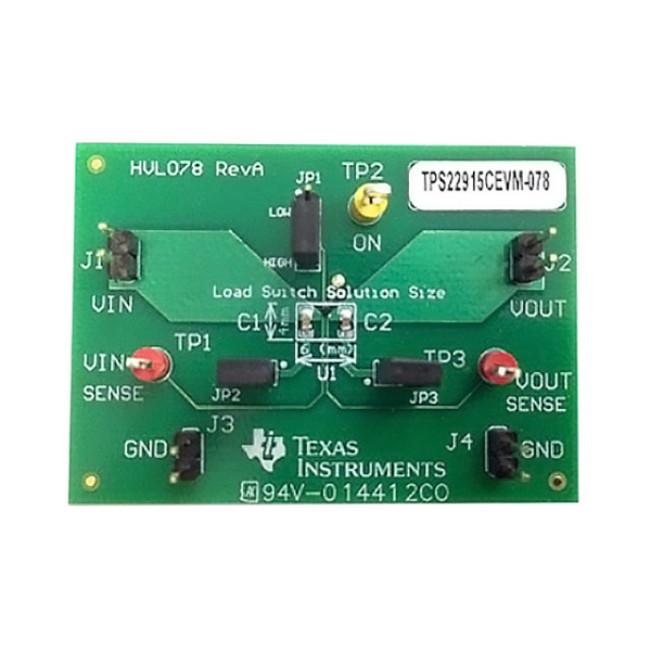 TPS22915CEVM-078 (Оценочные и демонстрационные платы и комплекты TI)