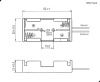 Батарейный отсек RUICHI BH421 AAA 2x1 (BH621), открытый