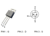 IRF740 Blue Rocket полевой транзистор (MOSFET) N-канал, 400 В, 10 А, TO-220