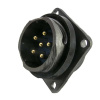 Разъём быстроразъёмный RUICHI FQ24-6pin ZJ, 6-ти контактный